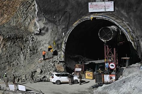 Rescue of 41 workers trapped in a tunnel in India is hindered again in final stretch of digging
